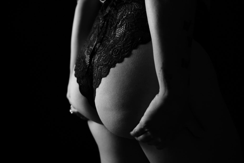 a tush portrait from a session for boudoir photography detroit
